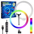 Dark Edge RD 33 13 Inch RGB LED Ring Light Soft Flash Lighting for Camera
