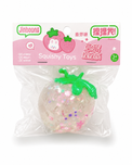 Squishy,Strawberry Pear Slime Squishy Toys,Cute Kawaii Squishies,Sticky Squeeze Ball,Jelly Kitty Funny Fidget Toys Novelty Things Suitable for Adults Kids