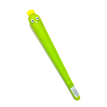 01 Pc Cartoon Vegetable silicone ballpoint pen, black 0.5mm needle head, used for school supplies, children's parties, small gifts,