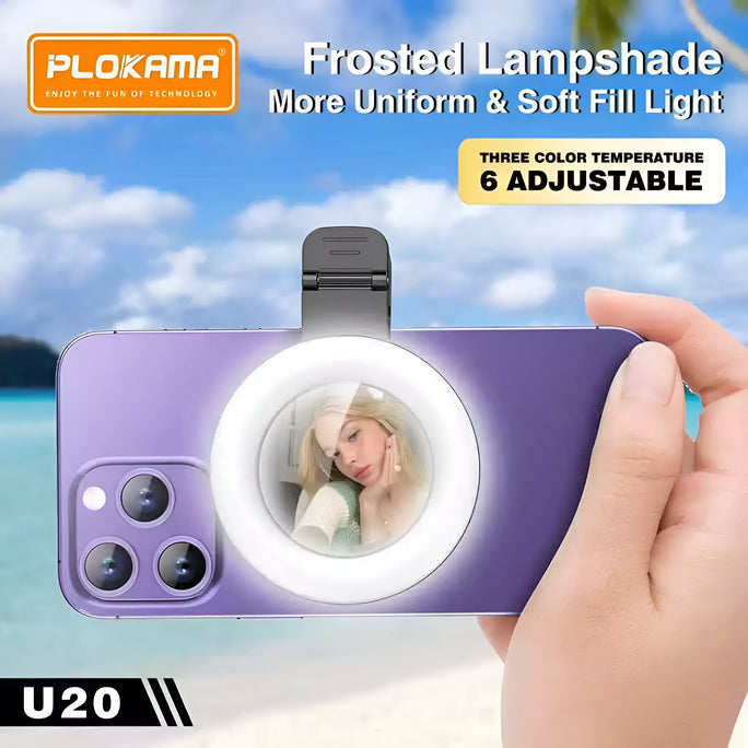Plokama U20 Light LED Lighting Video Light, Selfie Light, Studio Lighting