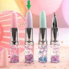 01/2/4 Pc Lipstick Gel Pen Girls Creative and Attracive Colorful Cute Stationary Pen Office Pen ball point Pen
