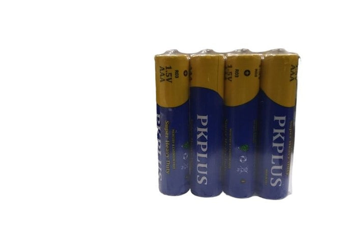 PKCELL AAA R03 & AA R6P R1.5V Batteries | Super Heavy Duty Dry Cell 4 Pack for