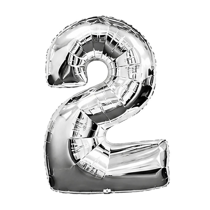Number 2 Foil Balloon 40" Inches