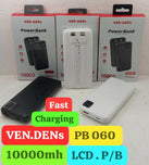 Power Bank 10000mAh 2IN1 Built in Charging Cables