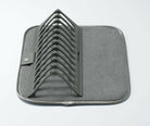 New Dish Drying Rack With Absorbent Microfiber Mat