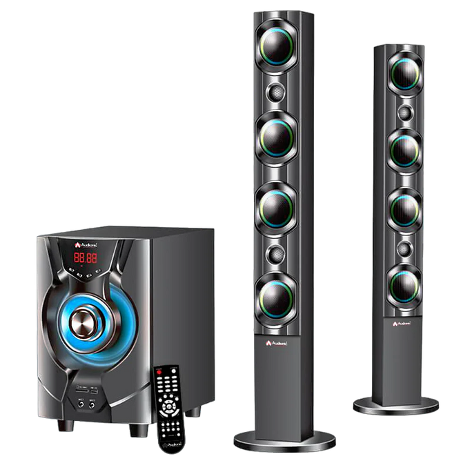Audionic Reborn RB-110 2.1 Channel Multimedia Speaker (LED TV Home Theater System)