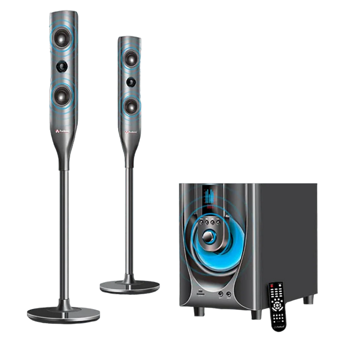 Audionic Reborn RB-95 2.1 Channel Multimedia Speaker (LED TV Home Theater System)