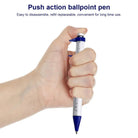 01 pc Multifunctional Unisex Ink Pen Vernier Calipers Ballpoint Peninsula Stationery Perimeter Calipers Practical Portable Tools 0.5 m