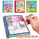 Magic Water Book Painting Drawing Coloring Board Book Doodle & Magic Water Pen