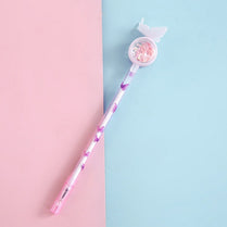 01 Pc Buttrefly Ballpoint Gel Pen Fairy Stick Ballpoint Pen Pen Bling Rainbow Dynamic Crystal Ball Pen Gel Ink Pen Student Pen Rollerball Pens for Women Girl Gift Stationery School Office Supplies