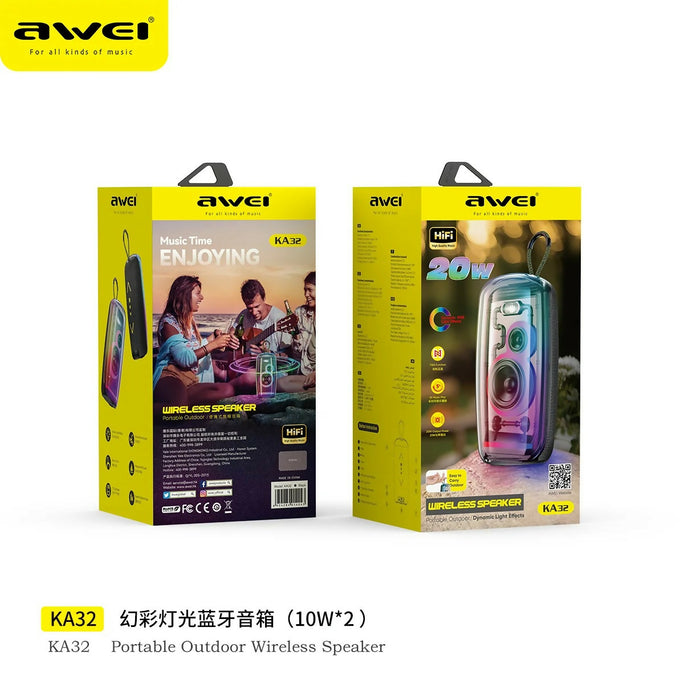 AWEI KA32 Portable Bluetooth Speaker 20W