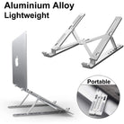 Foldable Adjustable Aluminum Laptop Stand | Portable Desktop Holder with