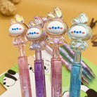 01Pc New Design Crystal Rabbit Bunny Gel Pen 0.5mm Cute Pens for School