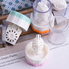 Contact Lens Cleaner Case Manual Rotary Lens | Cleaner Travel Plastic Container Storage Soaking Box | Lens Washer