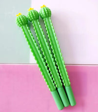 01 Pc The Creative Signature GEL Pen of the Cactus Neutral Pen Office Stationery Lovely Student Handwriting 0.5mm