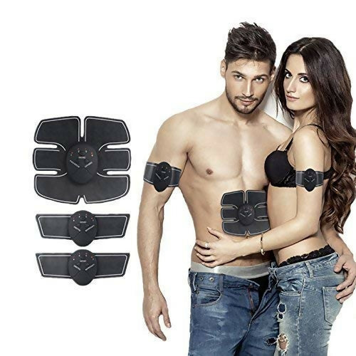 6 pack abs stimulator/Wireless Abdominal and Muscle Exerciser Training Device Body Massager/6 pack abs stimulator charging battery/mart Fitness Abs Maker/Exerciser Training Device Massager
