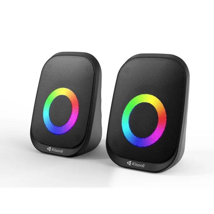 RGB Multifunctional Bluetooth USB Speaker Kisonli X27 - portable usb 2.0 mini