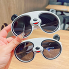 01 Pc High Quality Children's Sunglasses Cartoon Panda Shape fashion Sunglasses Trend Kid's Glasses Face Decor Children's Day Gift