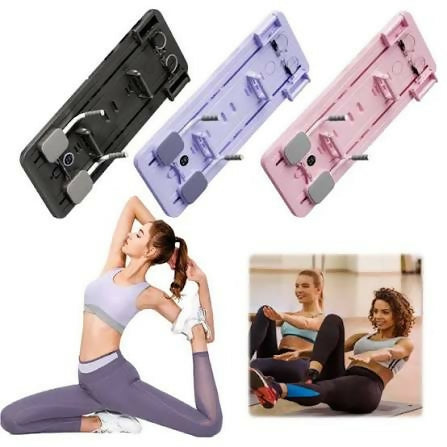 Abdominal Exercise Board Fitness Board Leg & Arm Toner Multifunctional Pilates Reformer Set Fitness Equipment for Home