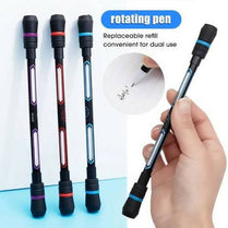01 Piece of Spinning Writing Pen Student Relieve Stress Rotating Ballpoint Gel Pen Kids Gift Toy Stress Reliever Anti-Slip Hand Spinner Durable and Attractive