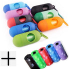 01 Dispenser + 05 Rolls Disopsable Baby Diapers Bag Box Kit Portable Baby Diapers Platics Bags Pet Waste Bag Box Kit Portable Baby Diapers Platics Bags Rubbish Bags Garbage Bag Removable Box Nappy Bag with Rope/hooks