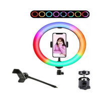 Dark Edge RD 33 13 Inch RGB LED Ring Light Soft Flash Lighting for Camera