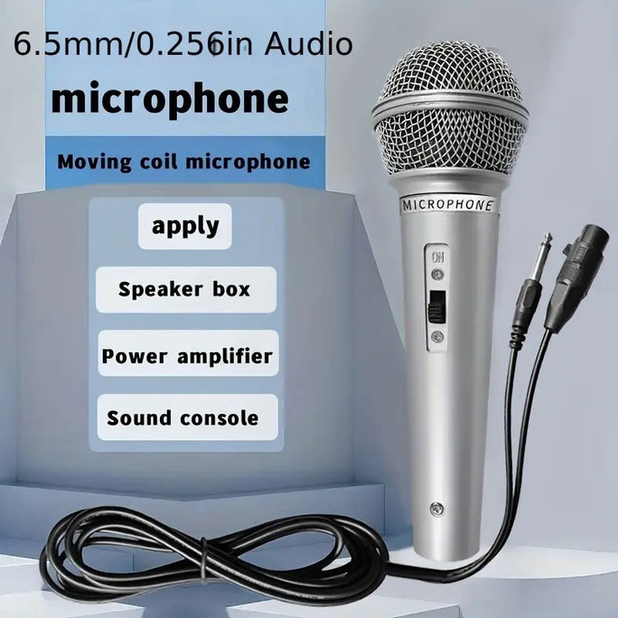 Dm-701 Uni-directional dynamic microphone. Perfect sound quality, XLR connector