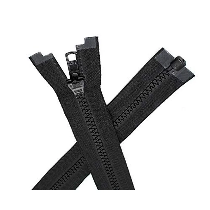 Pack of 10 Zips Cut Size Zipper for Sewing Nylon Zippers Cut Sizes Auto Lock Slider Single Puller Open-end Auto Lock Long Zips for Jacket Outdoor Backpack Accessories for DIY Sewing Craft Bags Dress Pillow