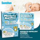 Sumifun Mosquito Repellent Stickers 72pcs | Plant Essential Oil Insect Repellent Patches | Kids & Family Outdoor Protection | Easy Stick-On Patch