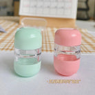 Cute Bear Lens Container + Tweezers & Suction Stick Set Contact Lens Case Accessories DIY Contact Lens Storage Box Portable Travel Contact Lens Case