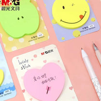 Sticky Notes Printed Fancy Design office accessories sticky note cute stationary supplies memo pads memo sheets cute sticky notes