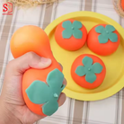 Relieve stress and anxiety by squeezing a soft cat paw, animal chicken, cute mouse bear color and touch feeling toy for kids and adults
