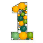 Number 1 Mosaic Balloon Decoration Frame