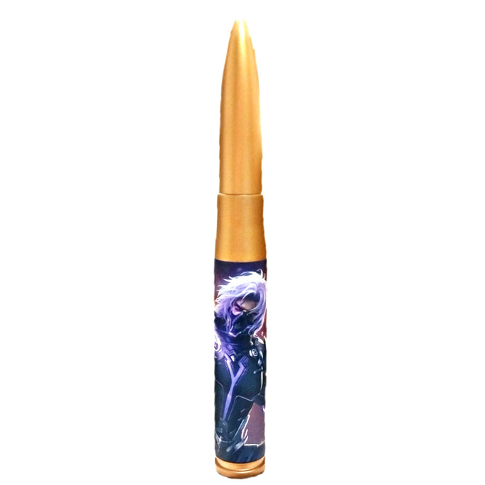 01 Pcs Bullet Shape Fountain Pen Stylish Luxury Pen With Cartiage Smooth Writing Pen for Women or Men Fountain penChoose from Extra Fine, Fine, Medium and Broad stainless steel nibs New Generations Style Easy Refill cartridges System