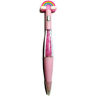 01 PC Rainbow Gel Pen LED Light for Kids and office Cute Pen For Girls Gift School Office Supplies-Public Mall