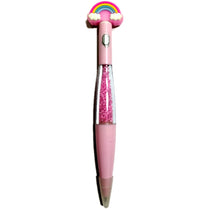 01 PC Rainbow Gel Pen LED Light for Kids and office Cute Pen For Girls Gift School Office Supplies-Public Mall