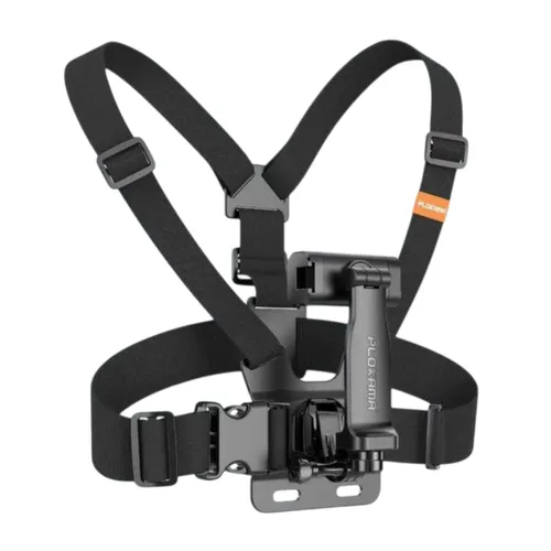 PLOKAMA CX10 Action Camera & Phone Chest Mount | 360° Adjustable Harness for