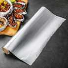 ALUMINIUM FOIL ROLL SHEET – 3.5 METERS LONG, SUITABLE FOR KITCHEN USE, FOOD WRAPPING, AND COOKING. HEAT-RESISTANT ALUMINIUM FOIL IDEAL FOR STORING, COVERING, AND PRESERVING FOOD.