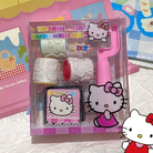 01 Set Unicorn / Hello Kitty Roller Stamp Handbooks Diy Anime Figure Multiple Styles Student Supplies Wholesale