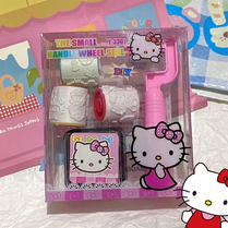 01 Set Unicorn / Hello Kitty Roller Stamp Handbooks Diy Anime Figure Multiple Styles Student Supplies Wholesale