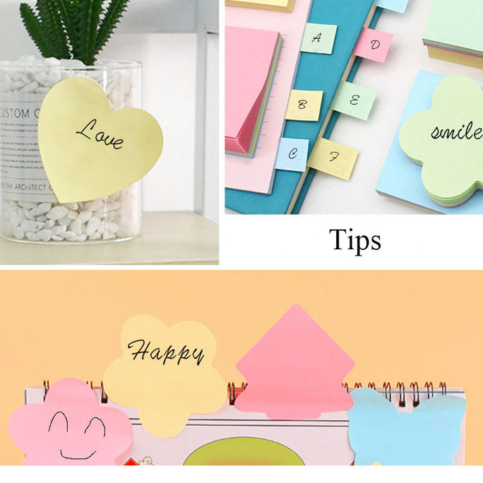 Sticky Notes Fancy Design sheets office accessories sticky note cute stationary supplies memo pads memo sheets cute sticky notes