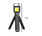 Selfie Flash Light Rechargeable COB LW06T | Mini Tripod Keychain Flashlight