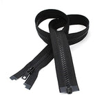 50 Pcs Zipper Cut-to-Size Imported Zipper for Sewing Nylon Zippers Cut Sizes Auto Lock Slider Single Puller Open-end Auto Lock Long Zips for Jacket Outdoor Backpack Accessories for DIY Sewing Craft Bags Dress Pillow