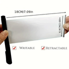 1Pc Custom Advertisement Pull-up Pen Multi-colour Student Brush Strip Pen Automatic Retractable Roll-up Pen Neutral Pen