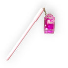 1 Pc Creative Liquid Glass Container With Unicorn Cute Signature Gel Pen 0.5mm School Office Supplies Gift