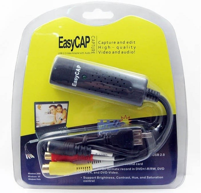 EasyCap The Famous Connection for Viewing and Recording From Receiver, Video,