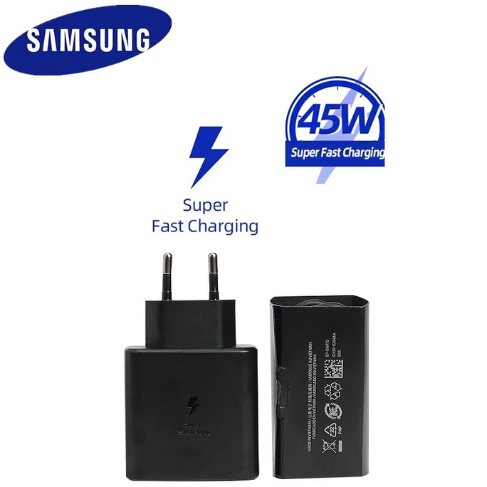 45W Super Fast Charger USB Type C Wall Adapter Power Delivery PD Adaptive Quick