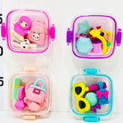 01 Box Set New Style Diffrent Types Dessert Cake Mini Eraser Set DIY Ice Cream Donut Student Stationeryeraser's box for kids one piece