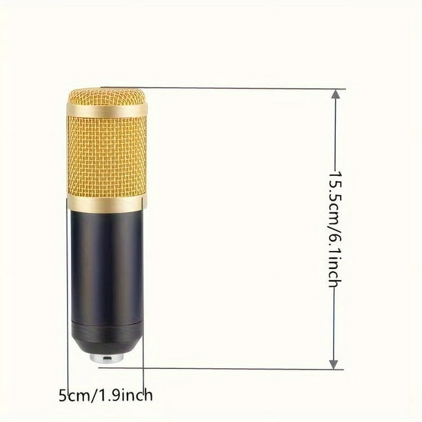 Condenser Microphone Set Kits BM-800 With HD V8S Live Sound Card Microphone Set