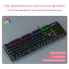 AULA S2022 Rgb Mechanical Gaming Keyboard USB Wired | Blue Switch Clicky Keys